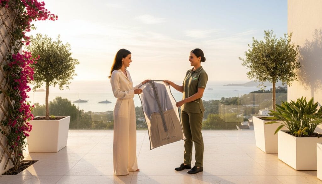 Milieuvriendelijke stomerij in Marbella: Luxe zorg voor uw garderobe